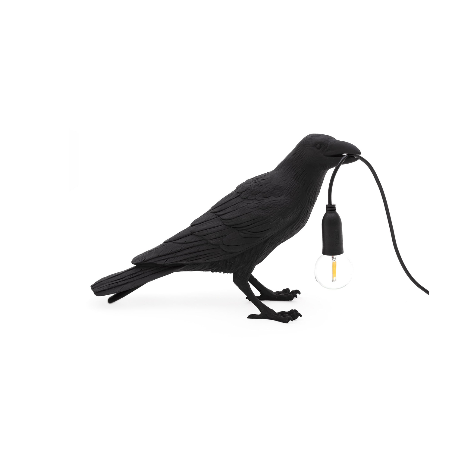Seletti Black - Table Lamp Animaux - Resin - Designer Marcantonio