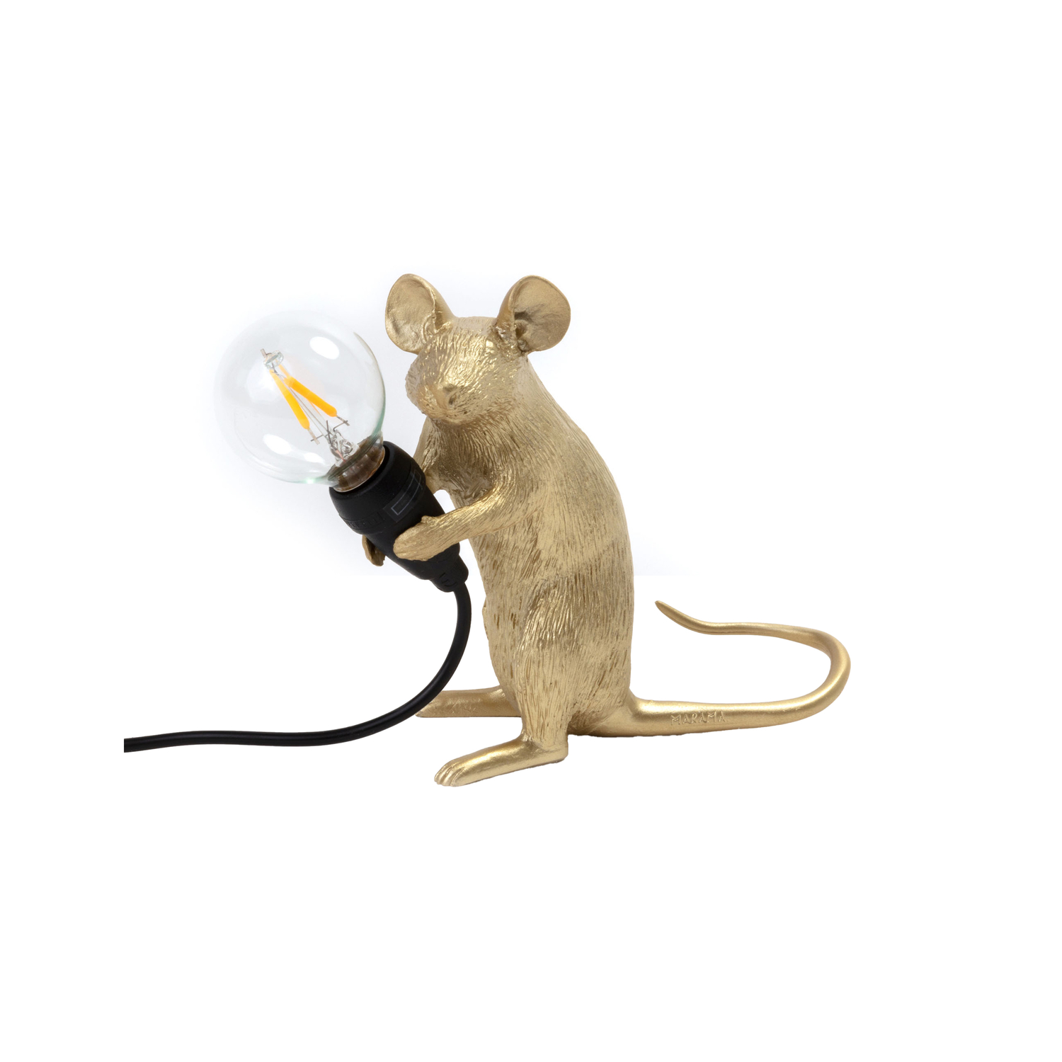 Seletti Gold - Table Lamp Animaux - Resin - Designer Marcantonio