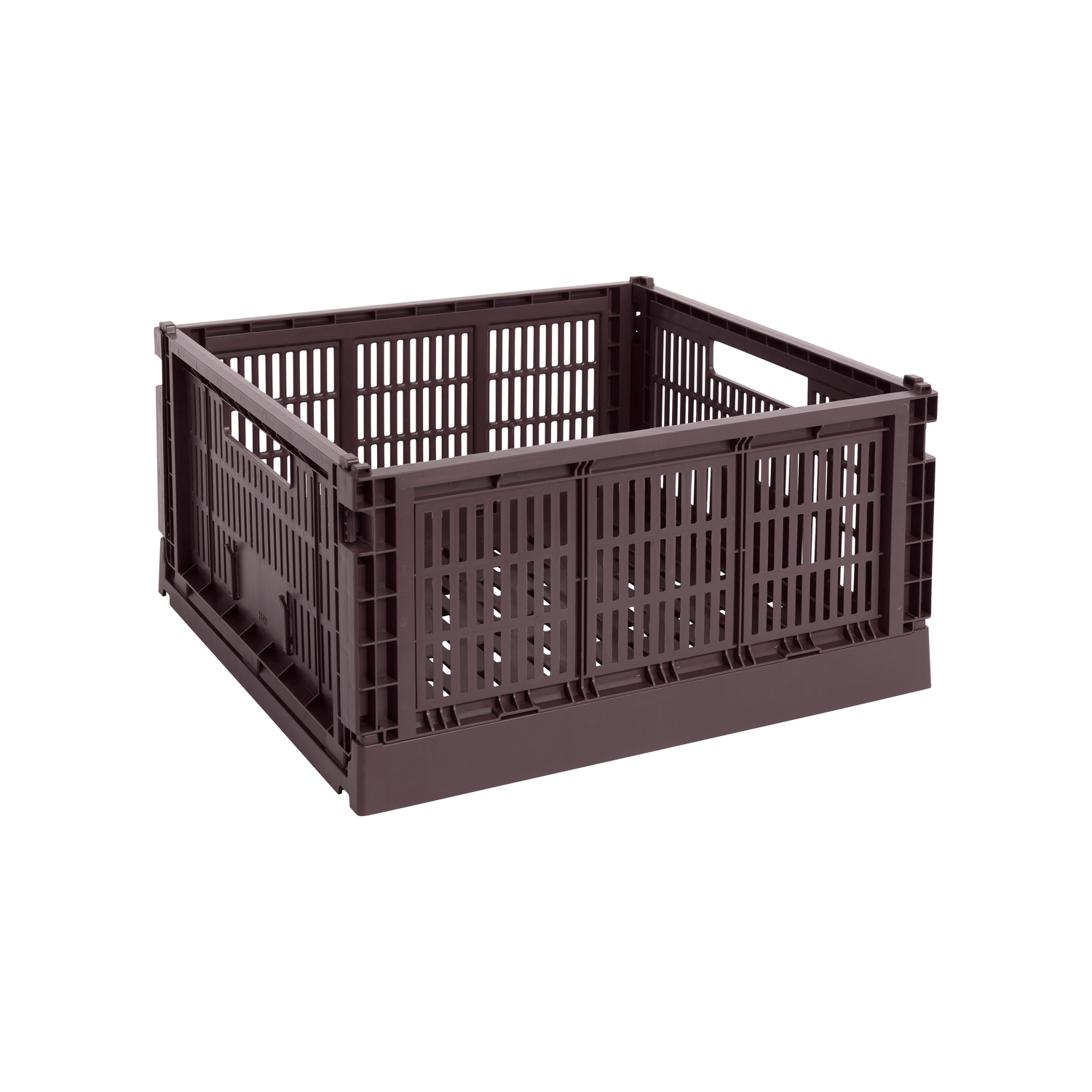 Hay Red - Basket Colour Crate - Recycled Polypropylene - Designer Studio