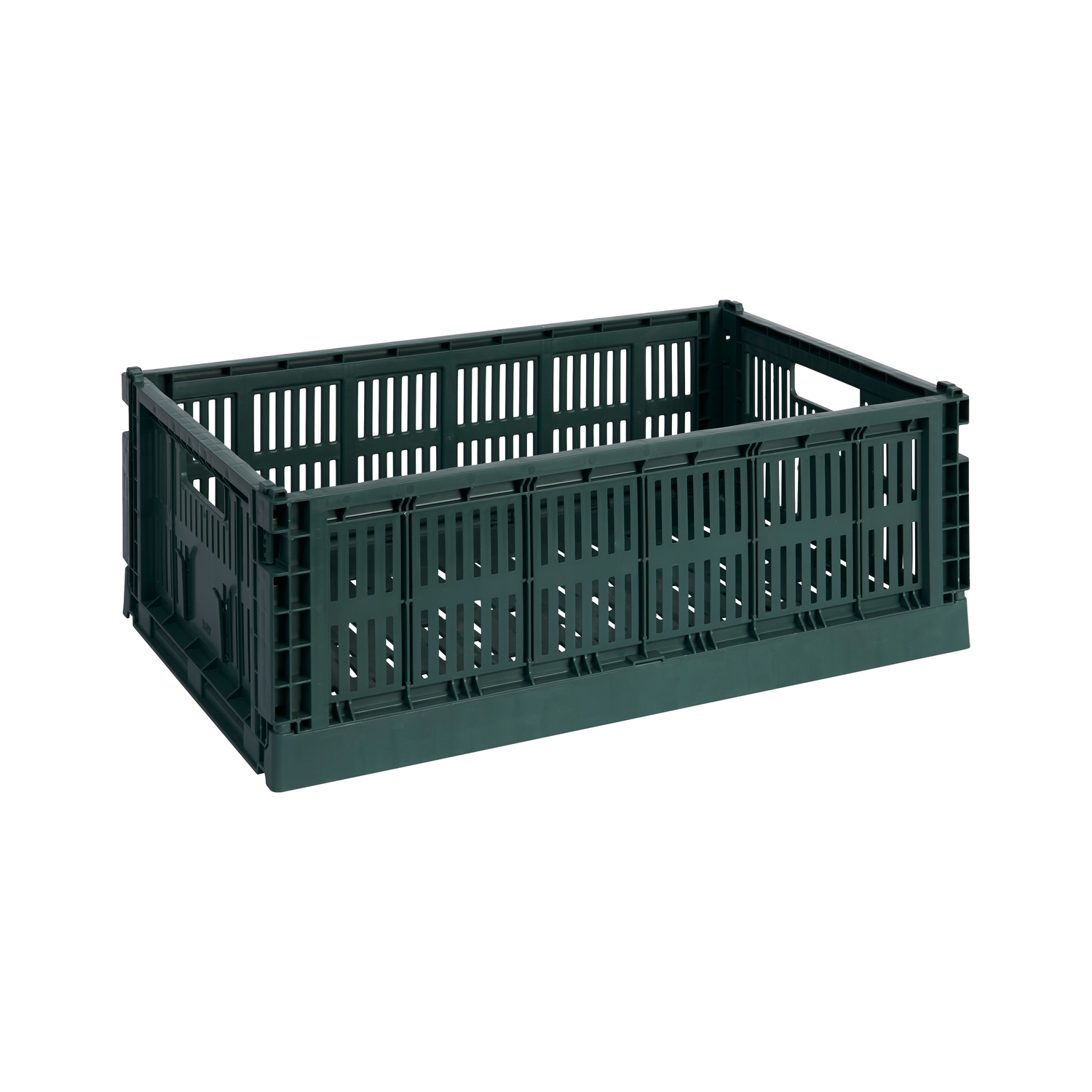 Hay Green - Basket Colour Crate - Recycled Polypropylene - Designer Studio