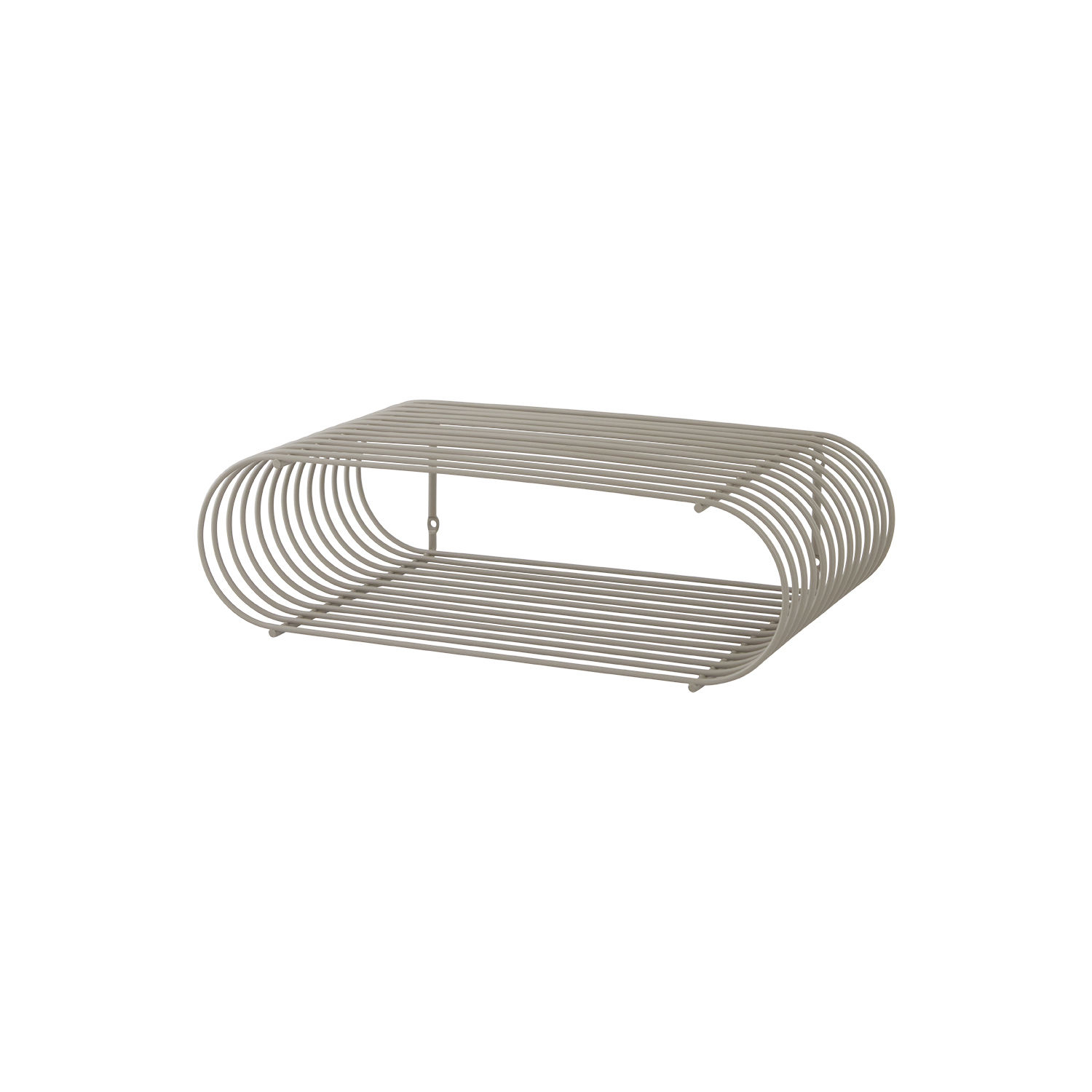 Aytm Beige - Shelf Curva - Steel