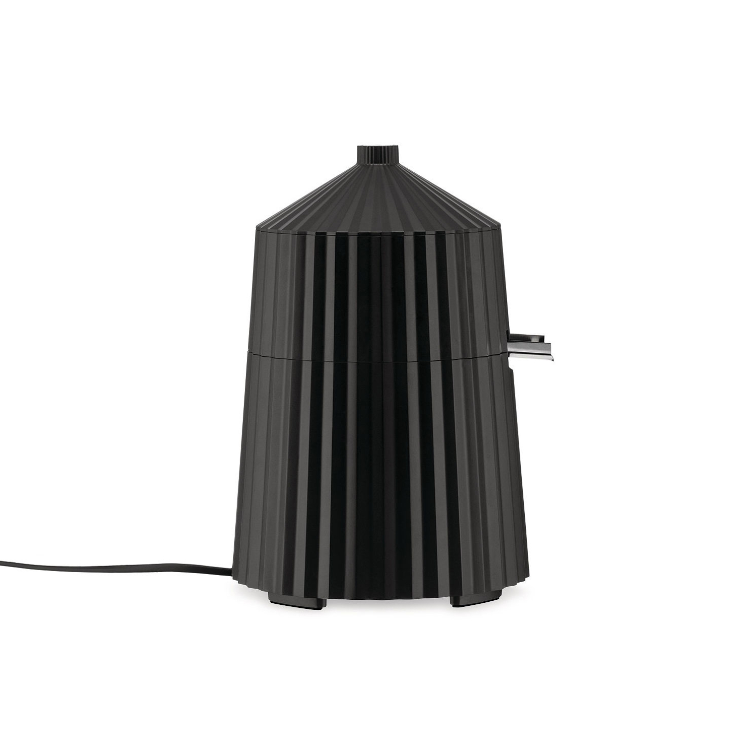 Alessi Black - Electric Squeezer Plissé Uk - Thermoplastic Resin - Designer Michele De Lucchi