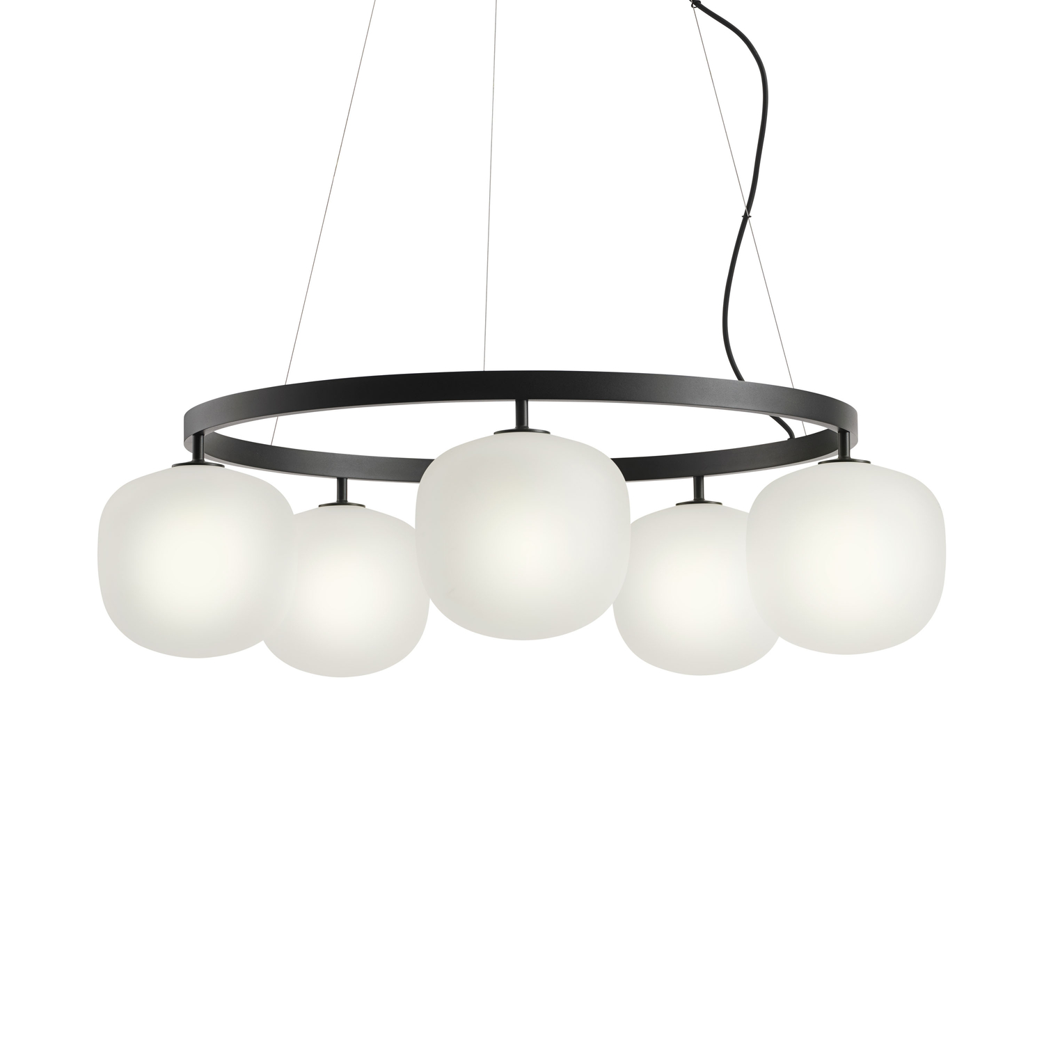 Muuto Black - Pendant Rime - Thermolacquered Aluminium - Designer Taf Studio