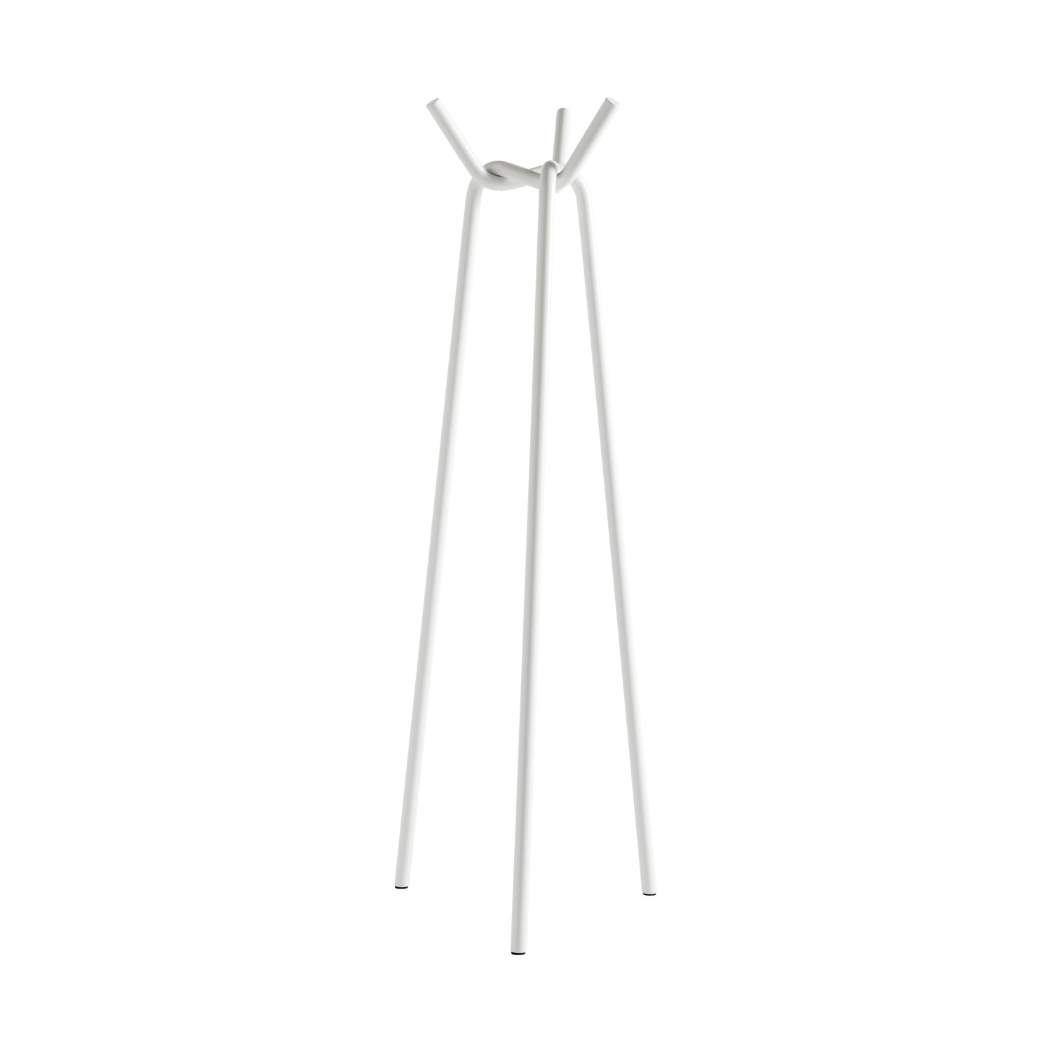 Hay White - Standing Coat Rack Knit - Lacquered Steel - Designer Jin Kuramoto