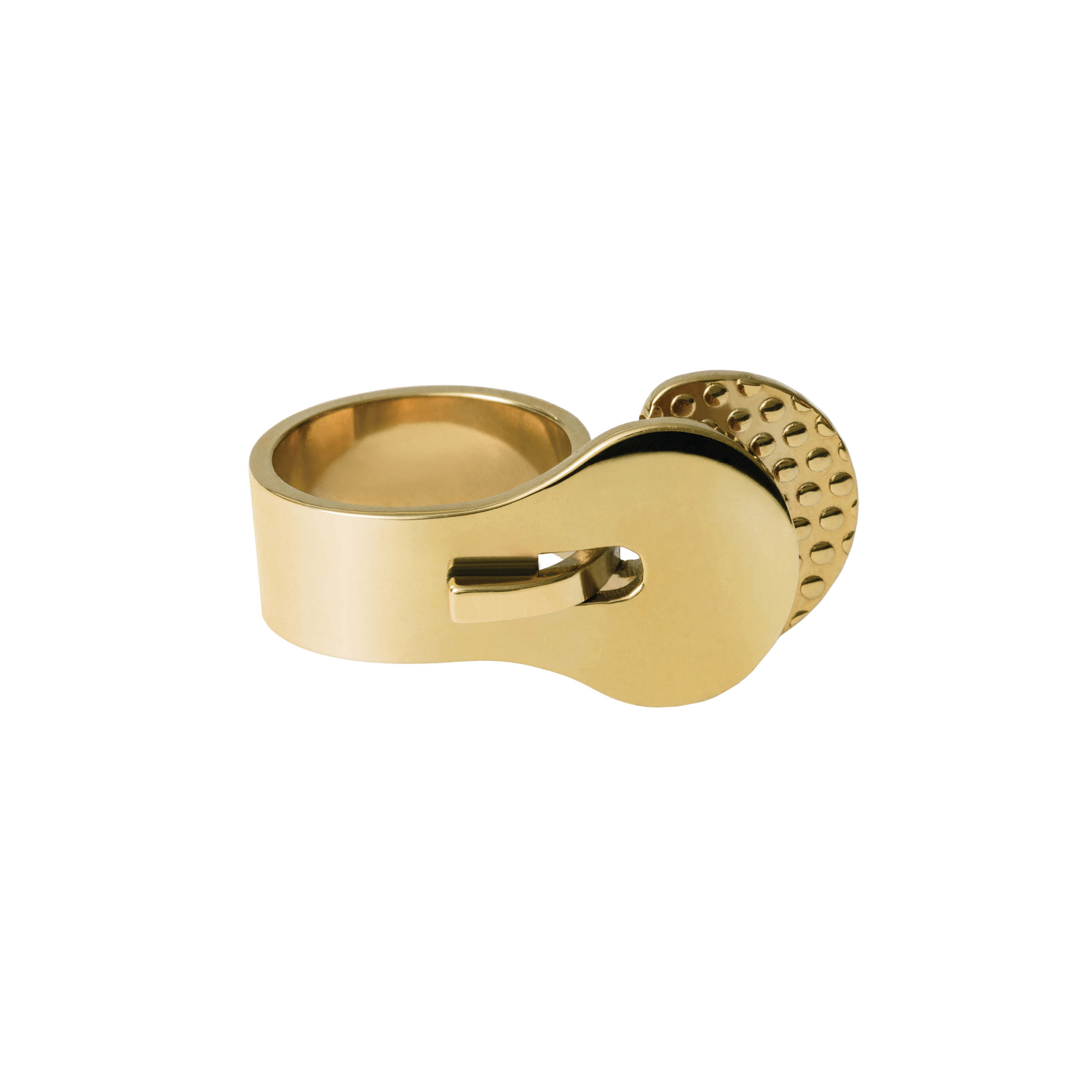 Alessi - Ring Bijoux - Metal - Pvd-coated Steel - Designer Elena Salmistraro