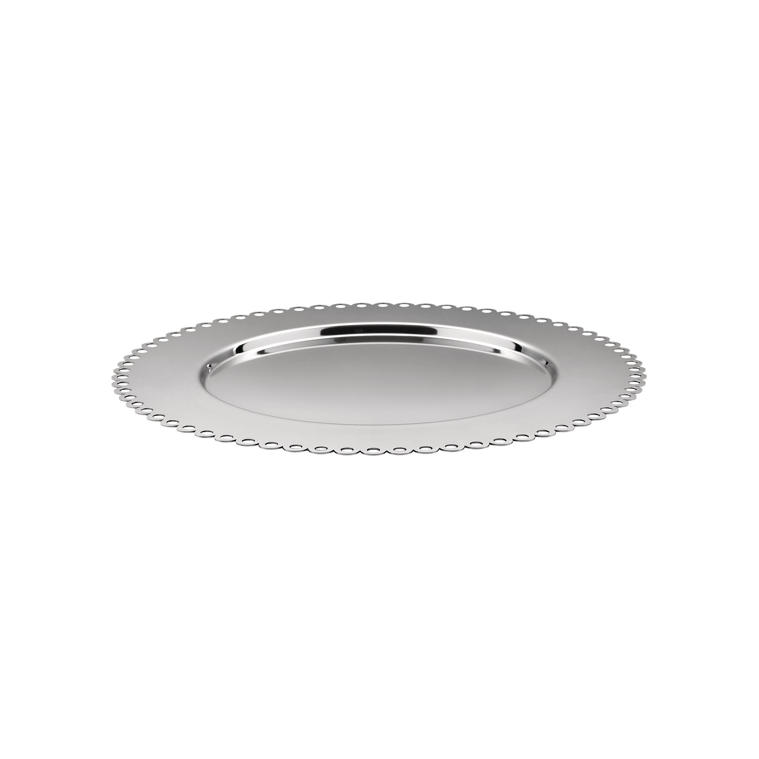 Alessi Gold - Placemat Tornitore Matto - Metal - Stainless Steel 18, 10 - Designer Nika Zupanc
