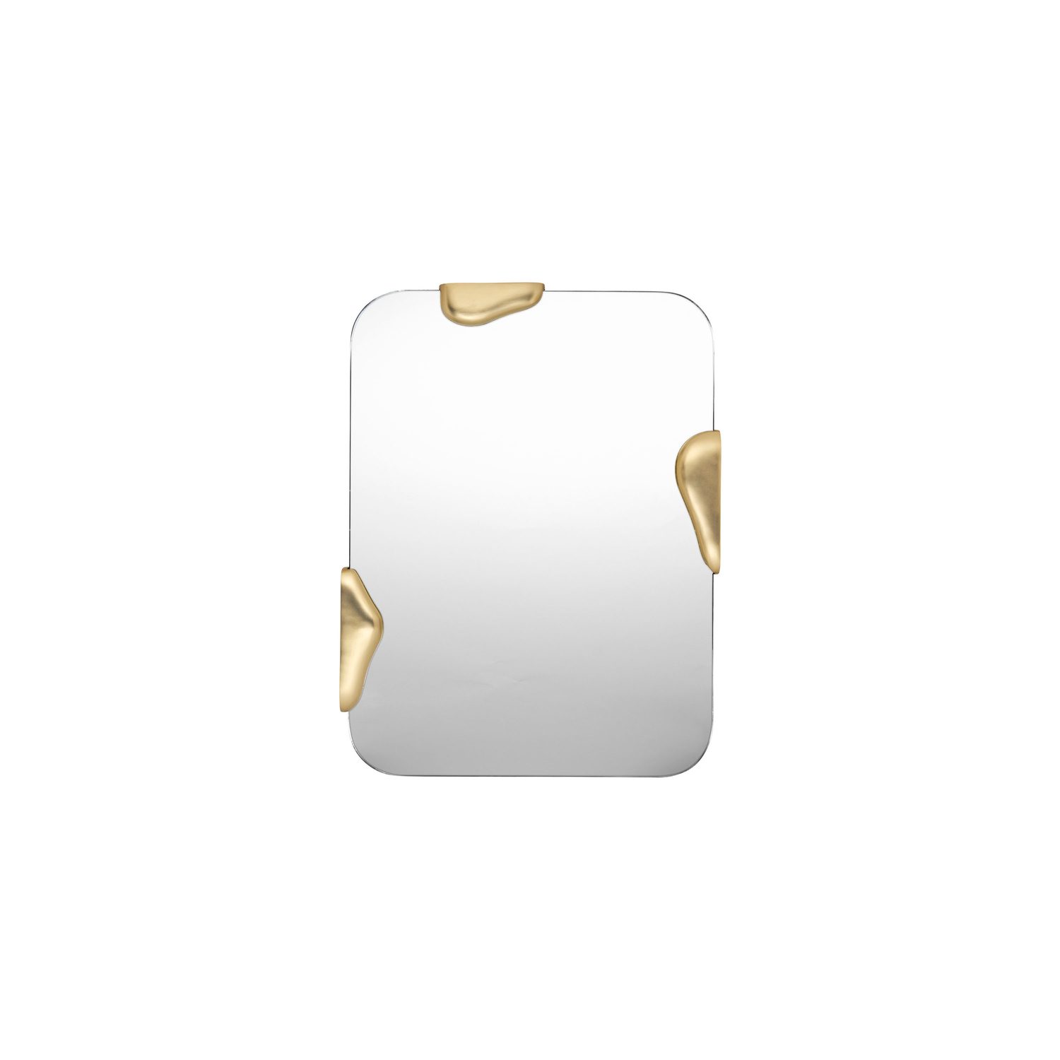 Broste Copenhagen - Miroir Mural Roberta - Or - Verre Miroir