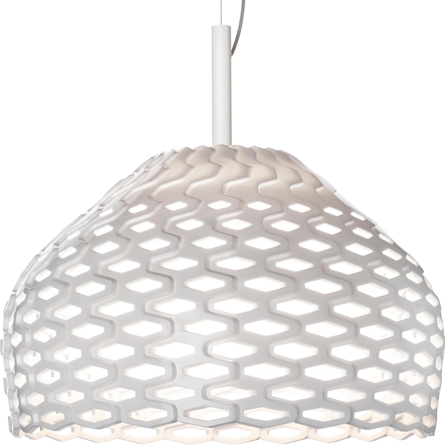 Flos Bianco - Sospensione Tatou - Metacrilato - Designer Patricia Urquiola