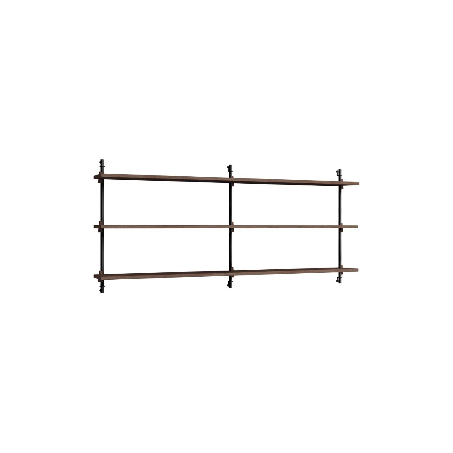 Moebe Brown - Shelf Wall Shelving - Oak Veneer Mdf