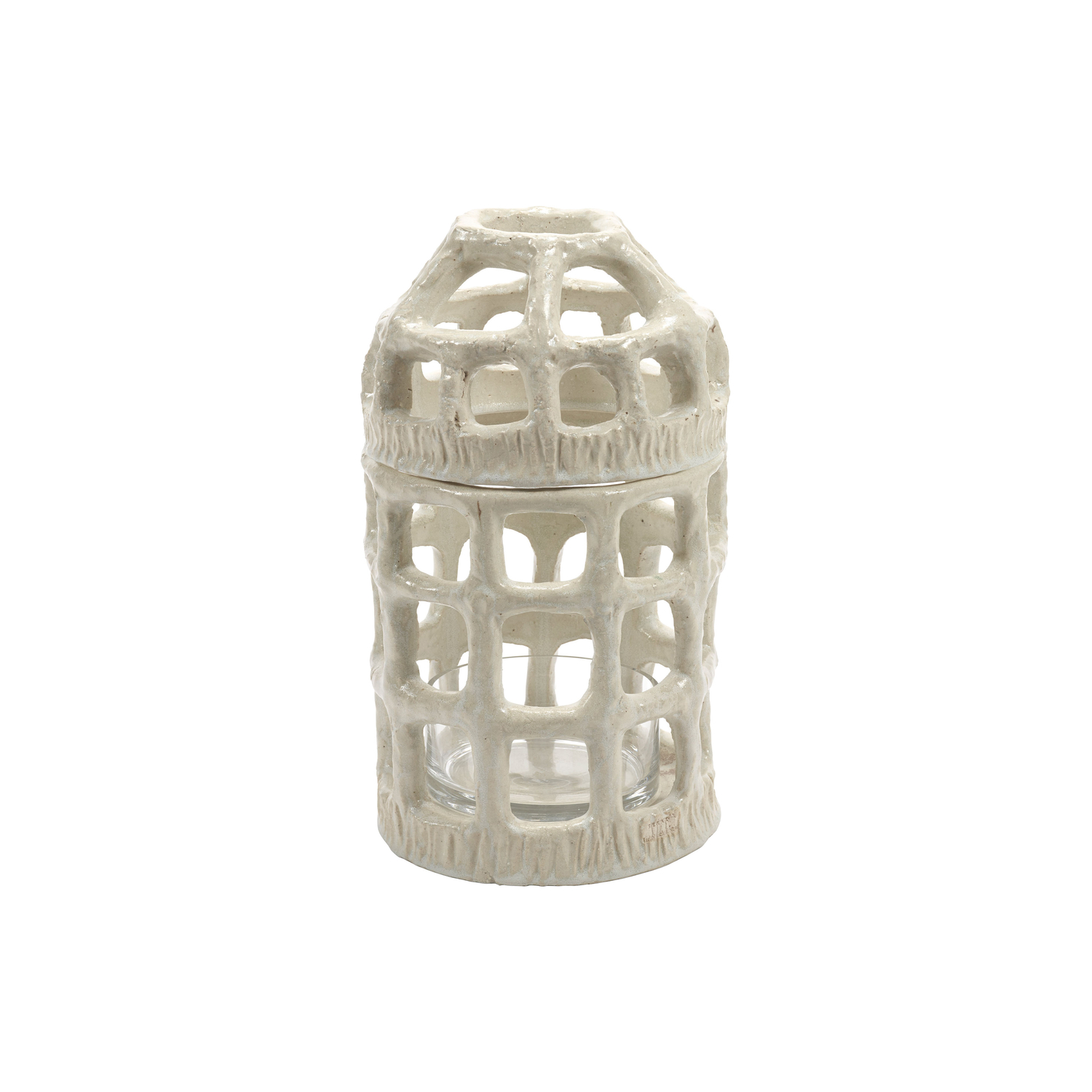 Serax White - Vase Urban Jungle - Sandstone - Designer Marie Michielssen