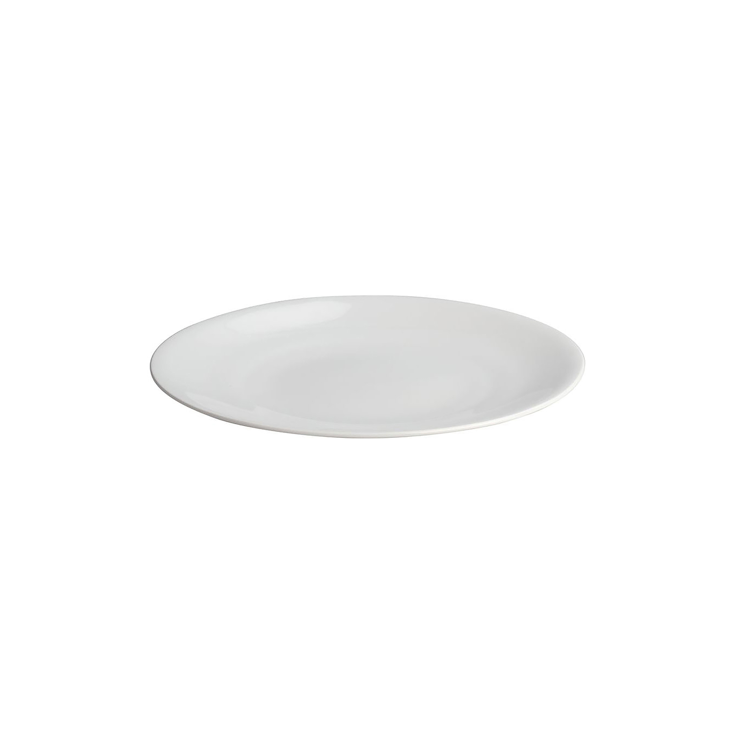 Alessi White - Plate All-Time - Bone China - Designer Guido Venturini