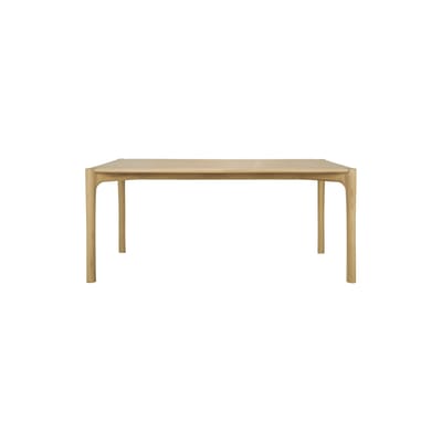 Table rectangulaire PI bois naturel / 180 x 90 cm - 8 personnes - Ethnicraft