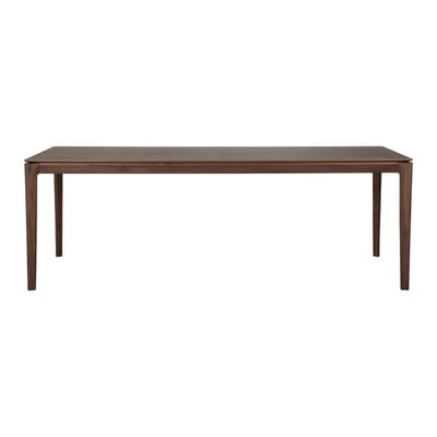 Table rectangulaire Bok bois marron / 220 x 95 cm - 8 personnes - Ethnicraft