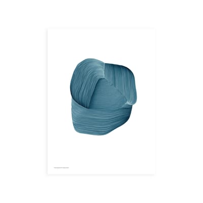 Affiche Ronan Bouroullec - Drawing 3 papier bleu / 50 x 67,8 cm - The Wrong Shop