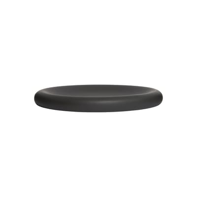 Assiette Dough céramique noir / Ø 38 x H 3,7 cm - TOOGOOD