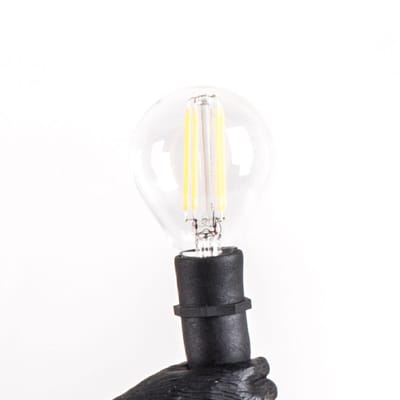 Ampoule LED E14 E14 / 2W métal verre transparent / Pour lampes Monkey - Outdoor - Seletti
