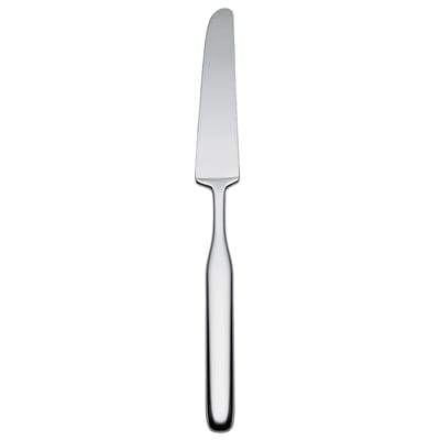 alessi - couteau de table collo-alto en métal, acier inoxydable 18, 10 couleur métal 23 x 22.89 cm designer inga sempé made in design