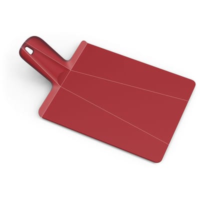 joseph - planche à découper chop2pot en plastique, polypropylène couleur rouge 38 x 21 1 cm designer mark sanders made in design