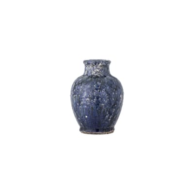 Vase Nimue céramique bleu / Ø 12 x H 16 cm - Bloomingville