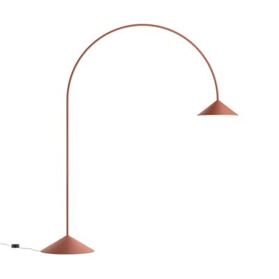 Lampadaire d'extérieur Out LED métal rouge / H 242 cm - Vibia