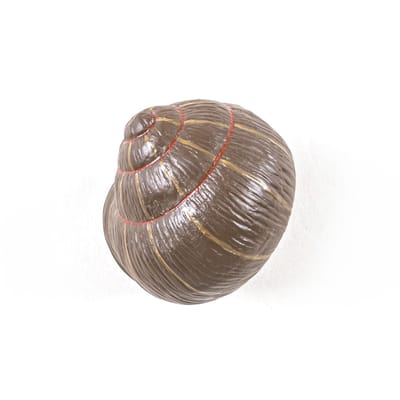 Patère Snail Sleeping plastique multicolore / Escargot - Résine - Seletti