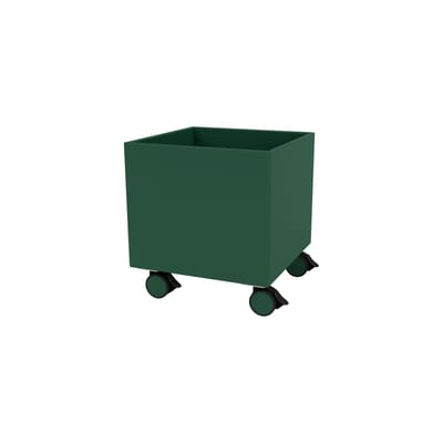 MONTANA - Coffre à roulettes Chambre - Vert - MDF laqué - Designer Peter J. Lassen