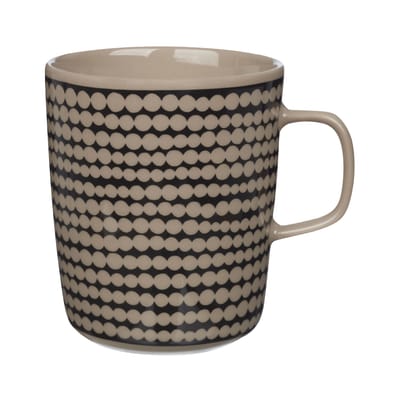 marimekko - mug tasses & mugs en céramique, grès couleur beige 8 x 9.5 cm designer maija louekari made in design