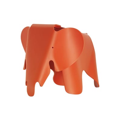 Décoration Eames Elephant (1945) plastique rouge / L 78,5 cm - Vitra