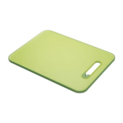 joseph - planche à découper slice en plastique, polypropylène couleur vert 22.89 x cm made in design