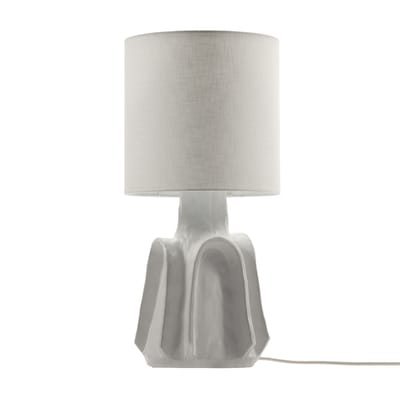 Lampe de table Billy céramique blanc / H 53 cm - Serax