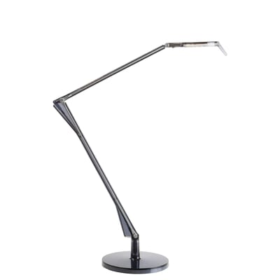 Lampe de table Aledin TEC LED plastique gris / Diffuseur plat - Kartell