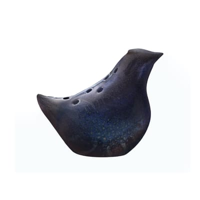 Vase Le Petit Oiseau céramique noir / L 20 cm - Tsé-Tsé