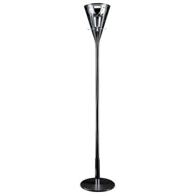 Lampadaire Flûte verre métal / H 210 cm - Fontana Arte