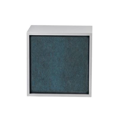 Panneau acoustique tissu bleu / Pour étagère Stacked Medium - 43x43 cm - Muuto