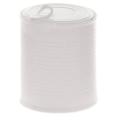 Boîte Estetico quotidiano céramique blanc Medium / Sucrier - Ø 10 x H 12 cm - Seletti