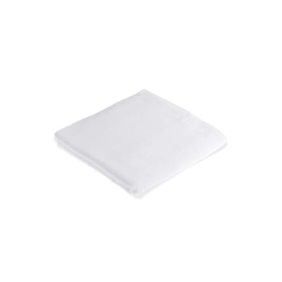 au printemps paris - serviette de douche toilette en tissu, coton biologique gots couleur blanc 19.83 x cm made in design