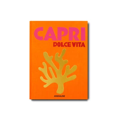 Livre Capri Dolce Vita papier multicolore / Langue Anglaise - Editions Assouline