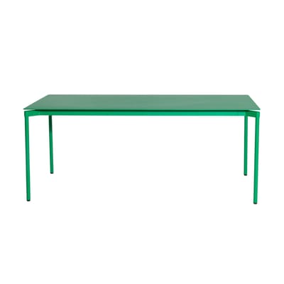 Table rectangulaire Fromme métal vert / Aluminium - 180 x 90 cm - Petite Friture