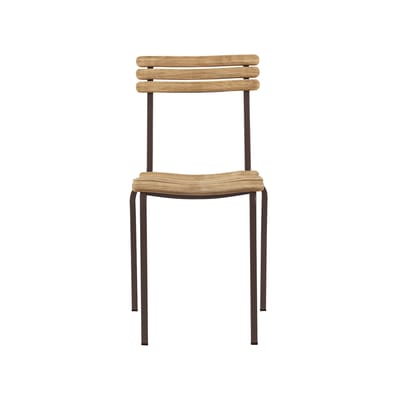 Chaise empilable Laren bois naturel / Teck naturel - Ethimo