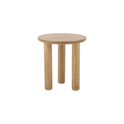 bloomingville - table d'appoint basse en bois, bois d'hévéa couleur naturel 40 x 44 cm made in design