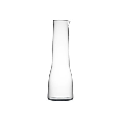iittala - carafe essence transparent 9.8 x 30 cm designer alfredo häberli verre
