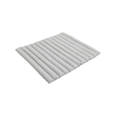 Accessoire tissu gris / Coussin Soft Quilted - Pour canapé de jardin Palissade Lounge L 139 cm - Hay