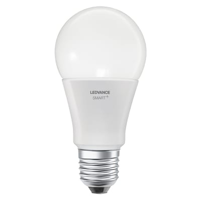 Ampoule LED E27 connectée verre blanc / Smart+ - Standard 9W=60W - Ledvance