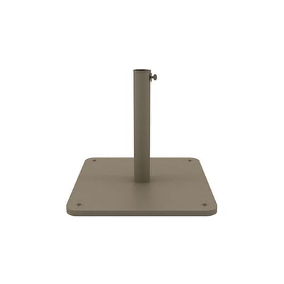Pied de parasol métal gris / 24 Kg - Pour parasol Classic 300 x 300 cm - Ethimo