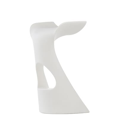 Tabouret de bar Koncord plastique blanc / H 70 cm - Slide
