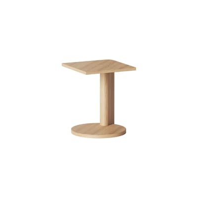 Table d'appoint Galta Forte Side bois naturel / 38 x 38 x H 47 cm - KANN DESIGN