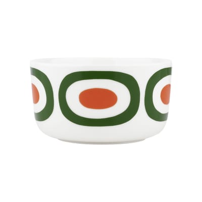 marimekko - bol bols en céramique, grès couleur vert 12.5 x 7 cm designer maija isola made in design
