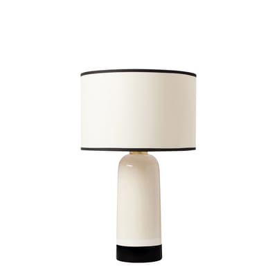 Lampe de table Sicilia céramique blanc / H 50 cm - Maison Sarah Lavoine