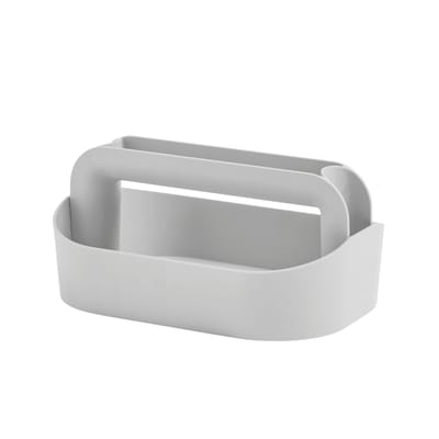 Boîte Tool Box, Boîte à maquillage plastique gris / L 30,5 x H 14,5 cm - Hay