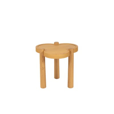 Table d'appoint Agapé bois naturel / Small - Ø 41 x H 40 cm - Maison Sarah Lavoine